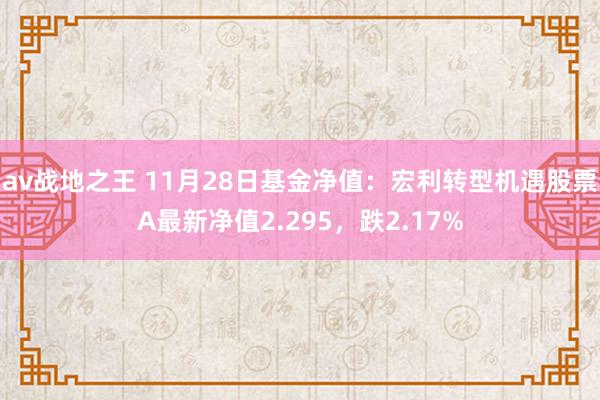 av战地之王 11月28日基金净值：宏利转型机遇股票A最新净值2.295，跌2.17%